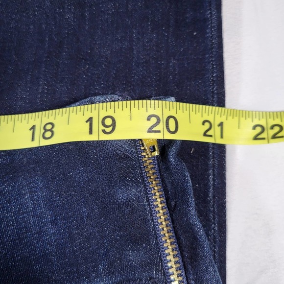 Express Denim Legging High Rise Women 18R Tie Front Side Zip Ankle Zip Jeans - Picture 8 of 11